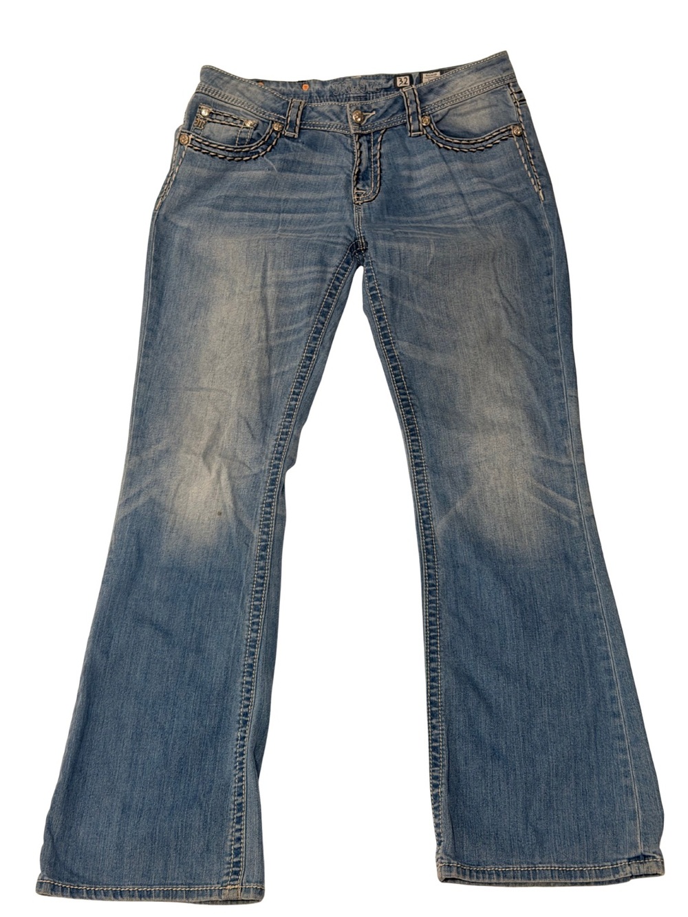Miss Me Women’s Blue Flared Jeans